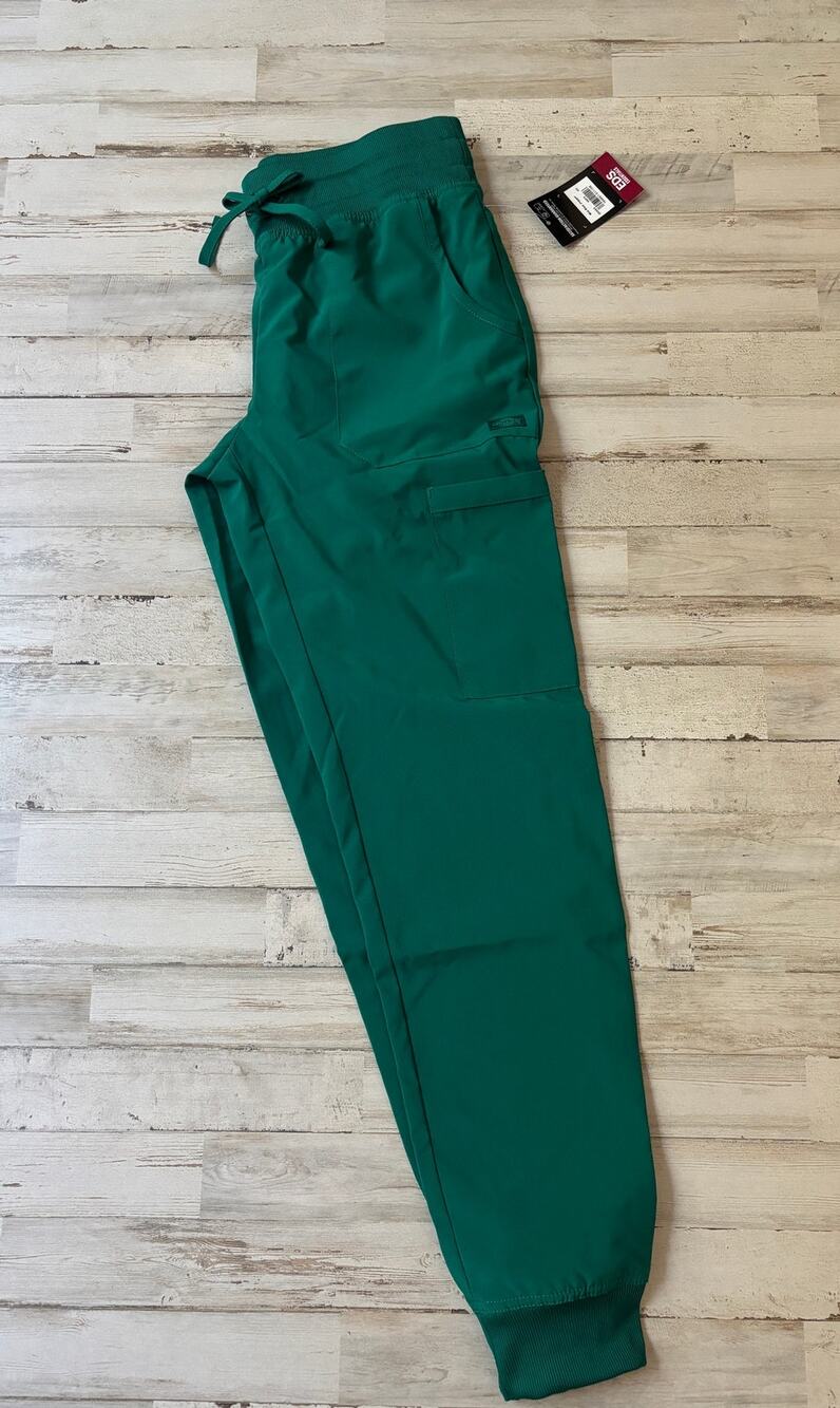 Dickies Medical EDS Essentials Mid Rise jogger Green sz XS NWT